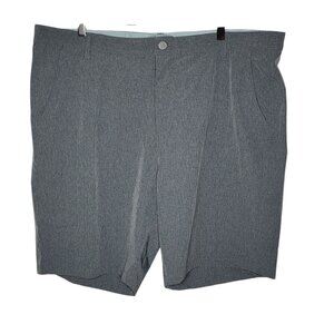 Free Fly 42 Performance Men's Shorts Gray‎ Casual Flat Front